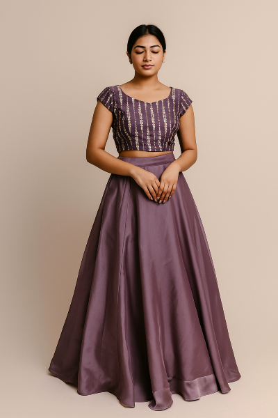 Phoebe (38 Size) - Lehenga Set for Girls That155