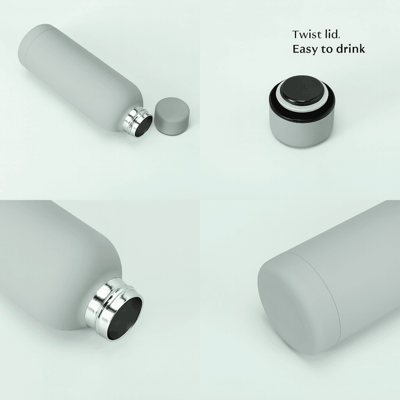 RUBBERIZED COMFORT STEEL BOTTLE