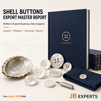 Seep (Shell / Mother-of-Pearl) Buttons Export Business Master Report