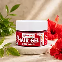 Harsha Naturals - Hair Gel - Red Wine - 50 gms