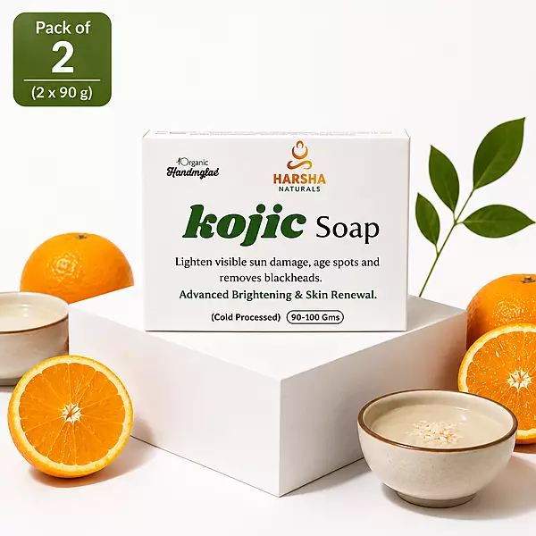 Harsha Naturals - kojic soap pack of two