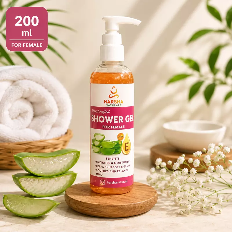 Harsha Naturals Shower Gel - Female 200ml