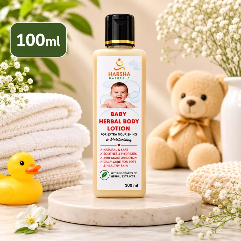Harsha Naturals Herbal Baby Lotion - 100 ml