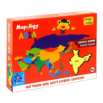 Asia Map Puzzle