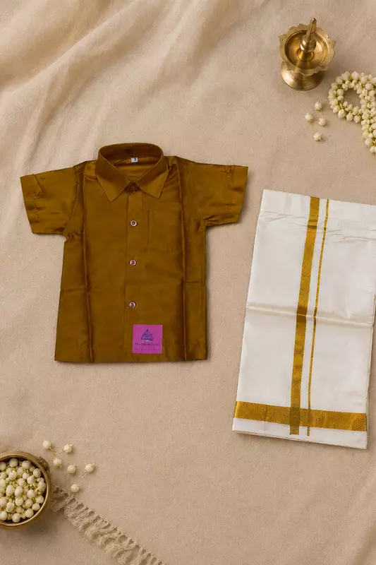 Veshti - Rust Gold Set ( 1 Yr )24405
