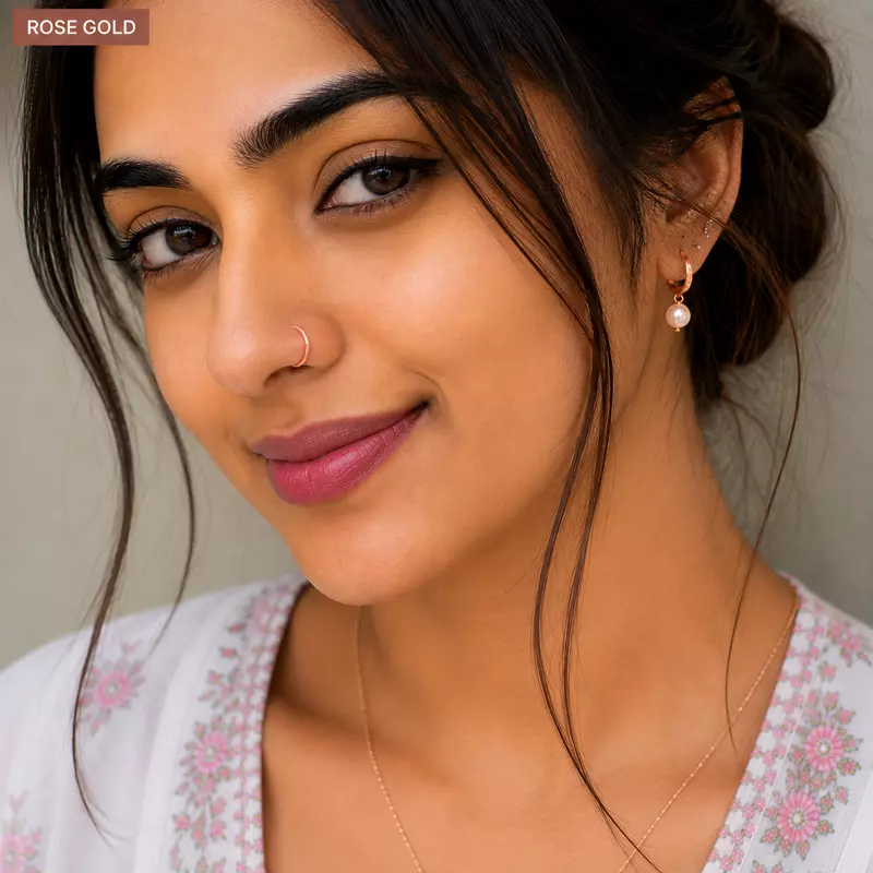 ROSEGOLD NOSE PIN(JNP14)