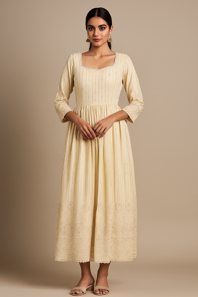 Zaina (Size-40) - Embroidery Anarkali That196
