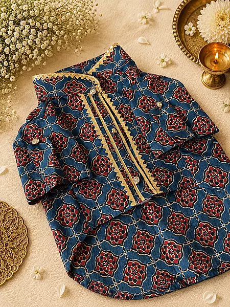 Neel Rang Festive Kurta
