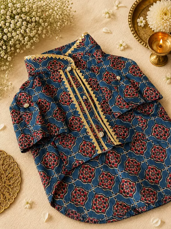 Neel Rang Festive Kurta