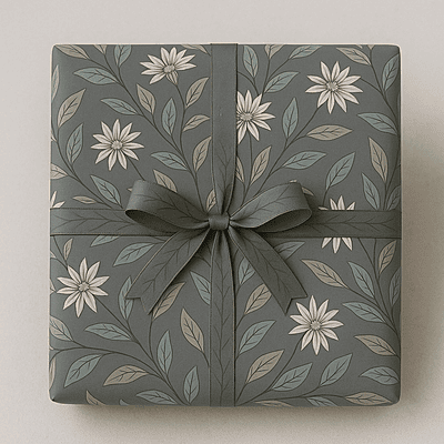 Dainty Blossoms - Grey