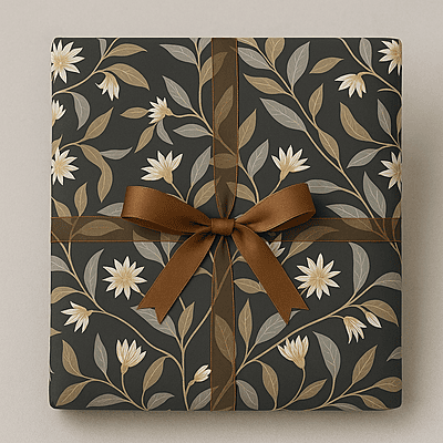 Dainty Blossoms - Black