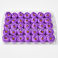 Small Peony- Iris Purple