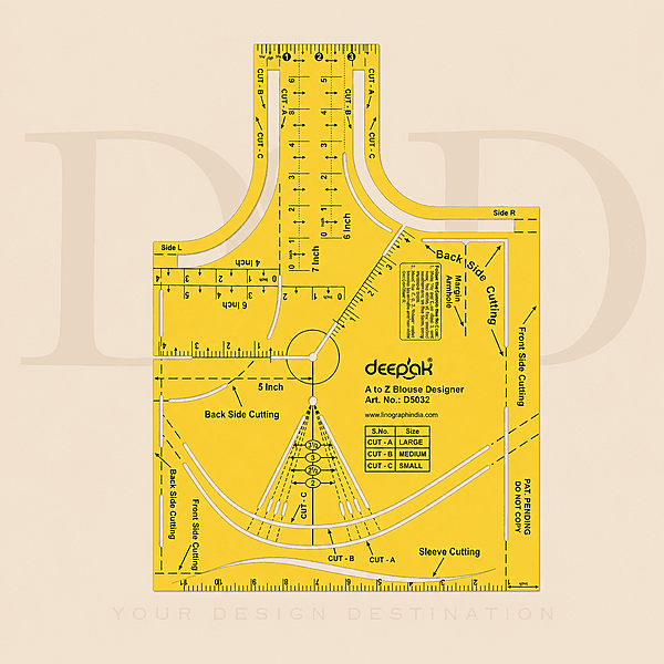 A to Z Blouse Designer Scale
