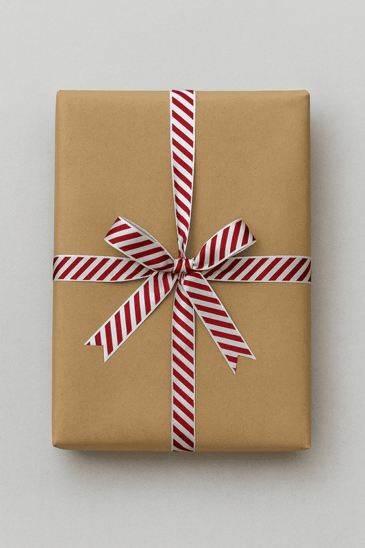 Candy Cane Satin Ribbon