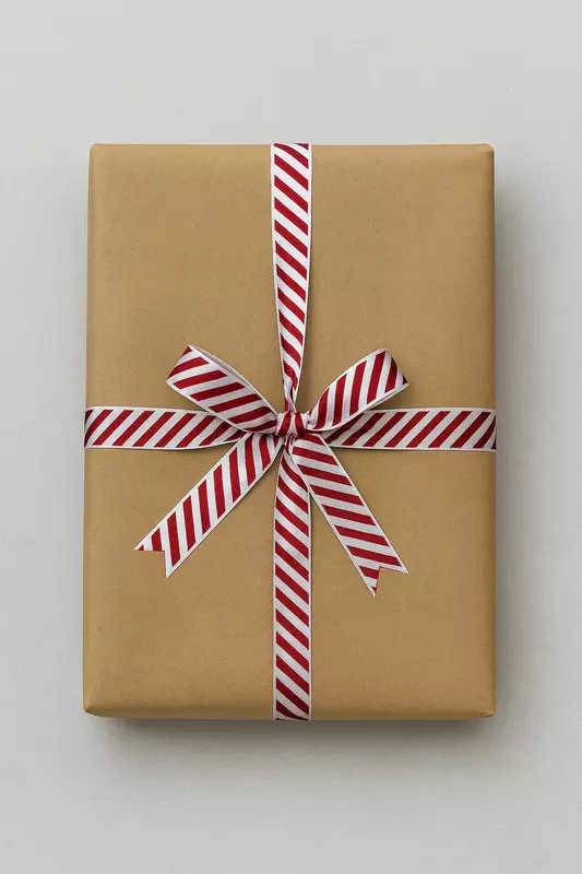 Candy Cane Satin Ribbon