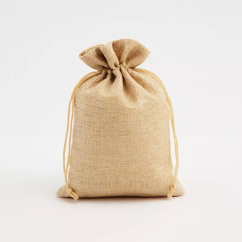 Natural Jute Pouch Bags - 17x23 cms