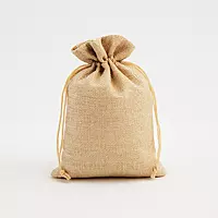 Natural Jute Pouch Bags - 13x18 cms