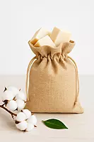Natural Jute Pouch Bags - 13x18 cms