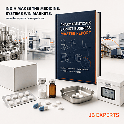 Pharmaceuticals Export Business Master Report