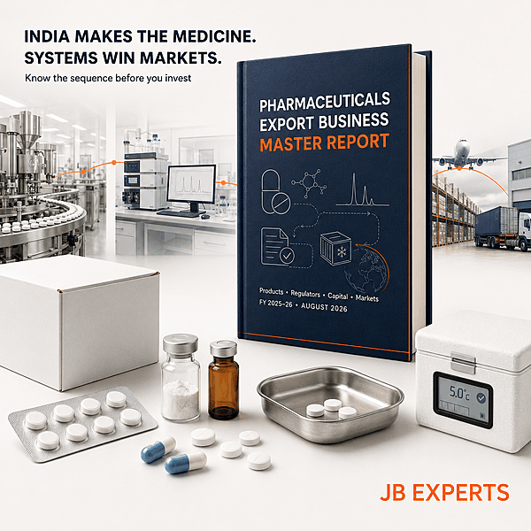 Pharmaceuticals Export Business Master Report