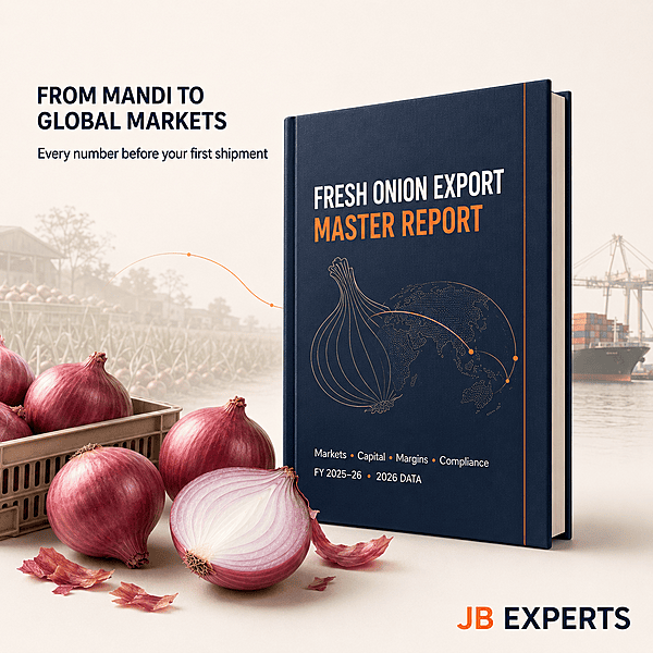 Fresh Onion Export Business Master Report