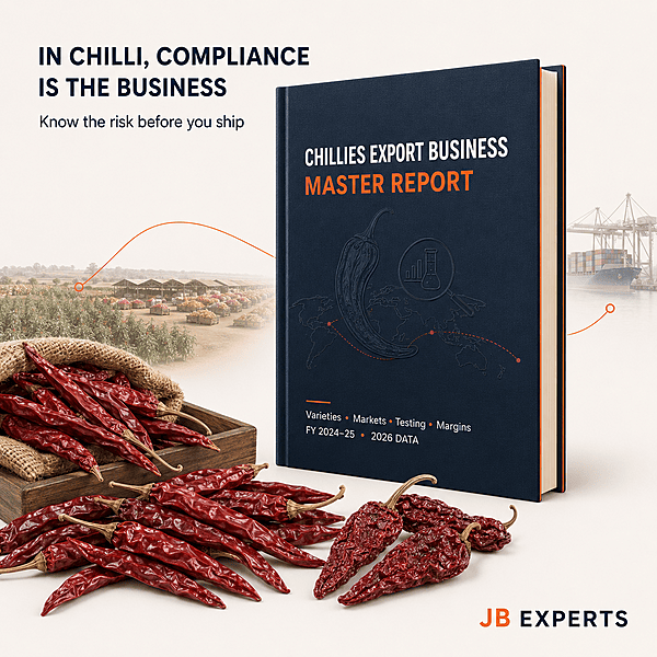 Chillies Export Business Master Report