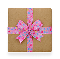 Daisy Flower Print Ribbon