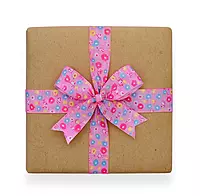 Daisy Flower Print Ribbon