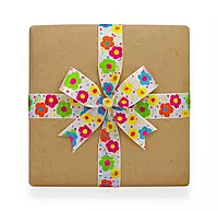 Flower Print Ribbon