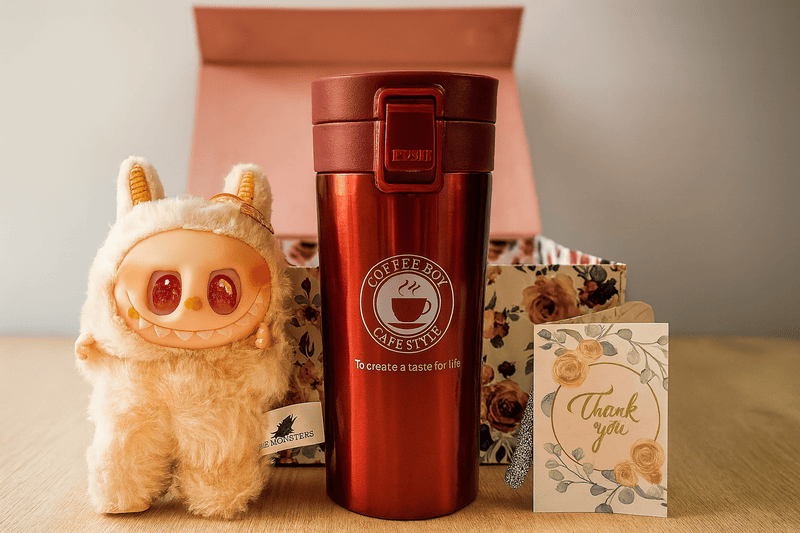 Surprise Labubu Doll and Sipper mug combo