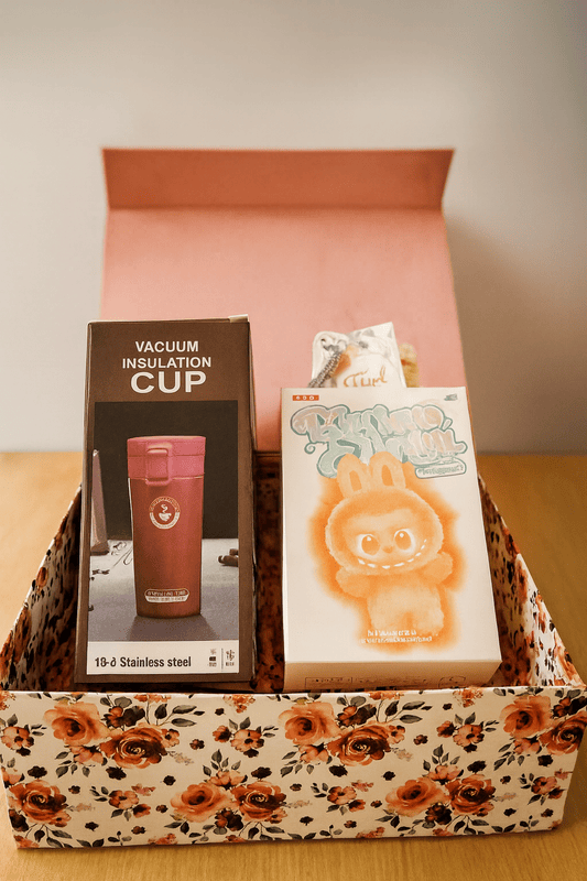 Surprise Labubu Doll and Sipper mug combo