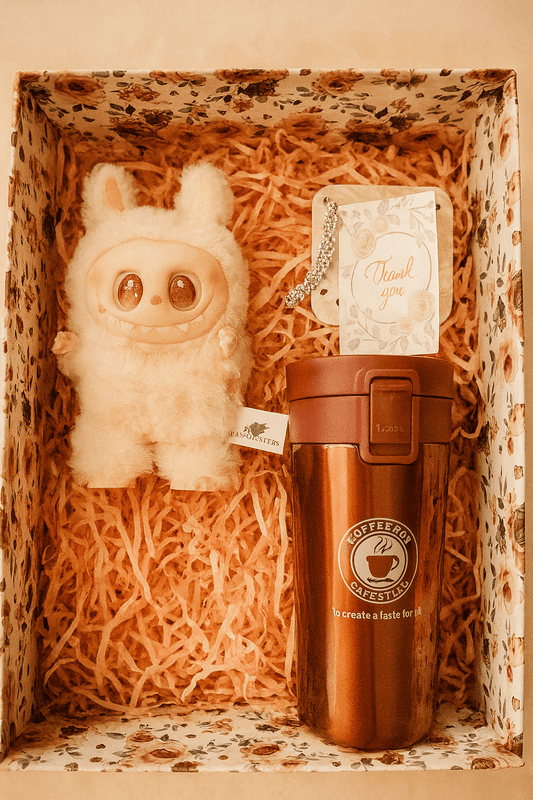 Surprise Labubu Doll and Sipper mug combo