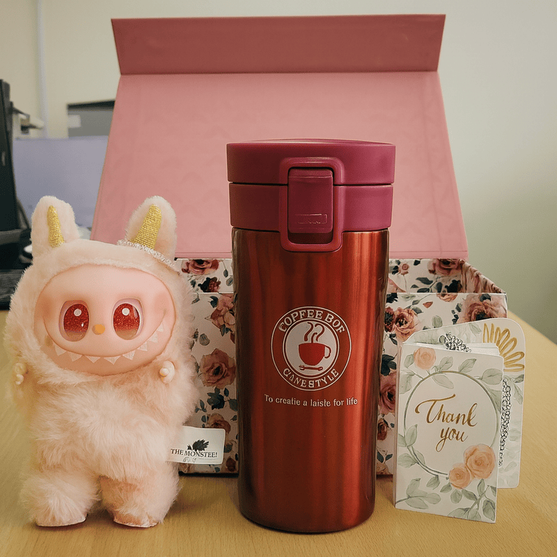 Surprise Labubu Doll and Sipper mug combo