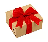 Red Burlap Ribbon