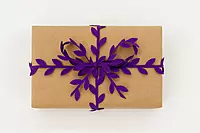 Leaf string - Purple