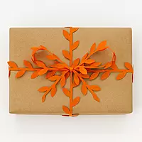 Leaf String - Orange