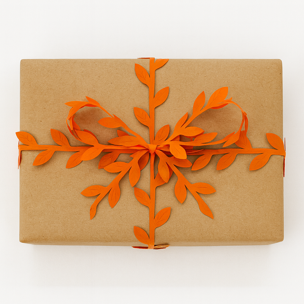 Leaf String - Orange