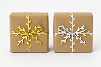 Metallic Leaf string - Gold/Silver