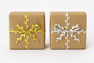 Metallic Leaf string - Gold/Silver