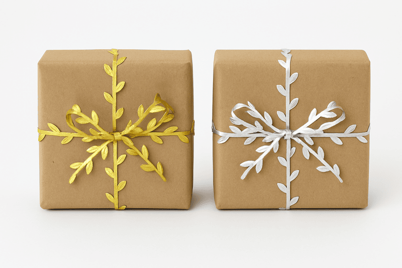 Metallic Leaf string - Gold/Silver