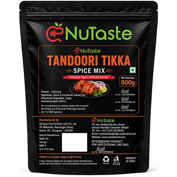 Nutaste - Tandoori Tikka Spice Mix 500 Grams