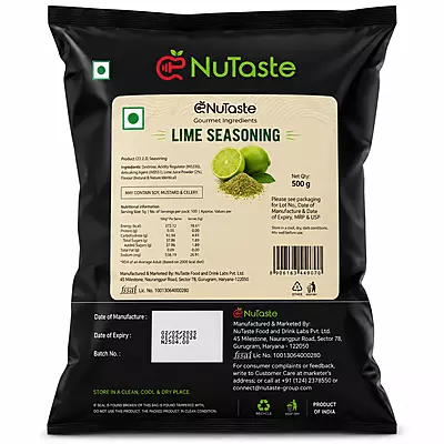 Nutaste - Lime Seasoning 500 Grams