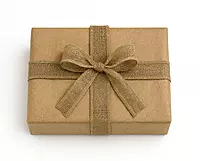 Plain Jute Ribbon - Brown