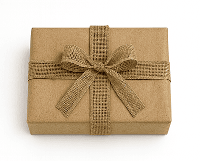 Plain Jute Ribbon - Brown