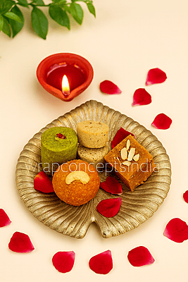 Palm Tree Leaf Platter