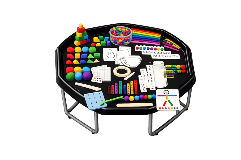 Ginti Se Pehle – Before We Count | Age 3+ | Four-Stage Pre-Number Tuff Tray Kit