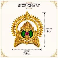 Premium Gold Plated Peacock Designer Cuff Bracelet for Women | Green & Pink Stone Traditional Bangle