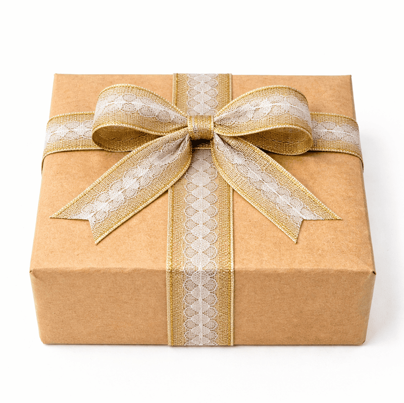 Jute Lace Ribbon – Natural (25 mm)