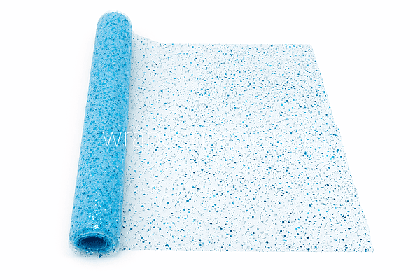 Blue Glitter Soft Net