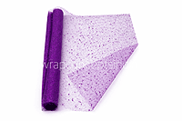 Royal Plum Glitter Soft Net